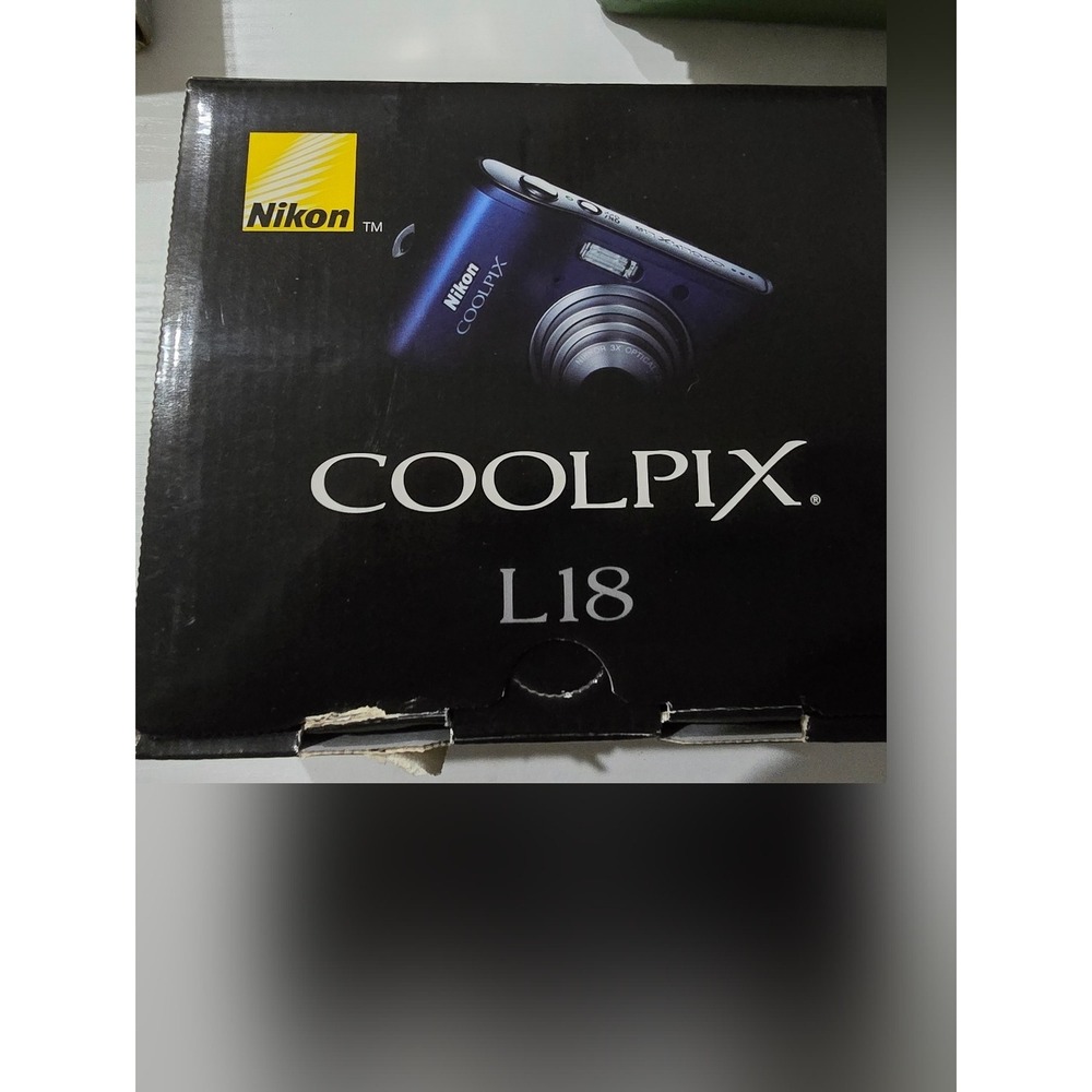 Nikon Coolpix Digital Camera With NEW Accessories And Box. As Is. Untested.